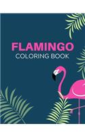 Flamingo coloring book