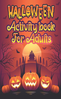 Halloween Activity Books For Adults