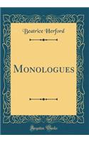 Monologues (Classic Reprint)