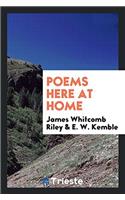 Poems Here at Home