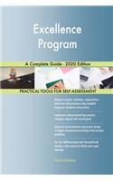 Excellence Program A Complete Guide - 2020 Edition