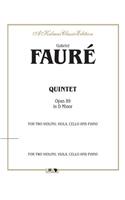 Quintet in D Minor, Op. 89