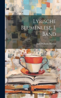 Lyrische Blumenlese, I. Band