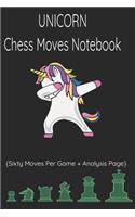 UNICORN Chess Moves Notebook