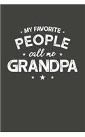 Grandpa: Memory Journal & Notebook - Writing Book For Me And My Dear Family Memories