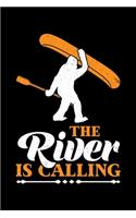The River Is Calling: A Journal, Notepad, or Diary to write down your thoughts. - 120 Page - 6x9 - College Ruled Journal - Writing Book, Personal Writing Space, Doodle, N