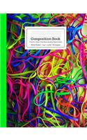 Composition Book the 80's Want Their Neon Rubber Bands Back Wide Ruled