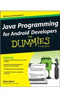 Java Programming for Android Developers For Dummies