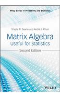Matrix Algebra Useful for Statistics