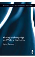 Philosophy of Language and Webs of Information