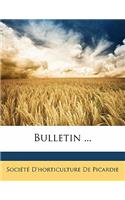 Bulletin ...