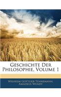 Geschichte Der Philosophie, Erster Band