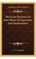 The Secret Doctrine On Four Planes Of Expression And Manifestation