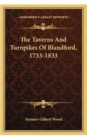 Taverns and Turnpikes of Blandford, 1733-1833