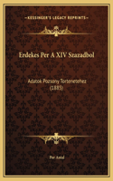 Erdekes Per A XIV Szazadbol