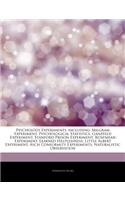 Articles on Psychology Experiments, Including