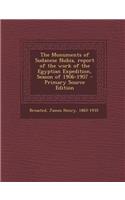 The Monuments of Sudanese Nubia, Report of the Work of the Egyptian Expedition, Season of 1906-1907 - Primary Source Edition: (English)
