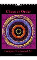 Chaos or Order Computer Generated Art 2017