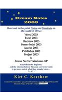 Dream Notes 2003