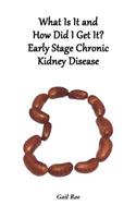 What Is It and How Did I Get It?: Early Stage Chronic Kidney Disease