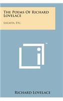 The Poems of Richard Lovelace