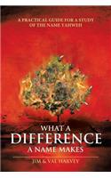What a Difference a Name Makes: A Practical Guide for a Study of the Name Yahweh