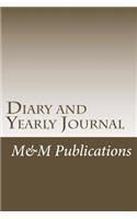 Diary and Yearly Journal - 365 pages