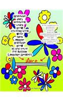 Gratitude Diary Notebook Learn Grow Coloring Book Write Then Imagine Gratitude Grow as You Color for Russian Language Speakers