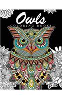 Owls Coloring Books