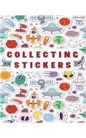 Collecting Stickers: Blank Permanent Sticker Book