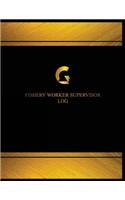 Fishery Worker Supervisor Log (Logbook, Journal - 125 pages, 8.5 x 11 inches)