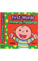 First Words Spanish/English: (English/Spa Cloth Books)