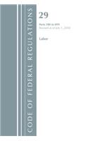 Code of Federal Regulations, Title 29 Labor/OSHA 500-899, Revised as of July 1, 2018: (Code of Federal Regulations, Title 29 Labor/OSHA)