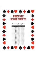 Pinochle Score Sheets