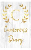 Cameron's Diary