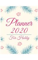 Planner 2020 for hobby