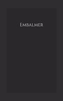 Embalmer: Notebook