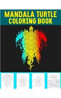 Mandala turtle coloring book: Turtles and Tortoises coloring book for Kids, toddlers, Baby, Adults, Favors.Teens, girls and Boys kids ages 2-8.