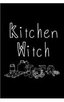 Kitchen Witch: Herbalist Kitchen Witch Cooking for Friend Gift Journal/Notebook Blank Lined Ruled 6x9 100 Pages