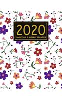 2020 Weekly & Monthly Planner