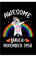 Awesome Since November 1958