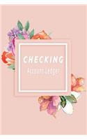 Checking Account Ledger