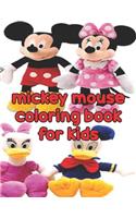 Mickey Mouse Coloring Book For Kids: Mickey Mouse Coloring Book For Kids. Perfect Gift for Kids And Adults That Love Mickey Mouse Comic With Over 20 Pages - 8.5" x 11".