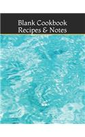 Blank Cookbook Recipes & Notes