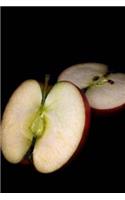 Freshly Halved Apple Slices Journal: Take Notes, Write Down Memories in this 150 Page Lined Journal