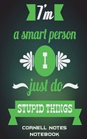 Cornell Notes Notebook: Success Funny Quotes, Note Taking Notebook, Cornell Note Taking System Book, US Letter 120 Pages Large Size 8.5" x 11" School and College Ruled Note