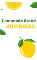 Lemonade Stand Journal: Notebook & Blank Lined Journal for your kid's Lemonade stand! Perfect Gift under 10 for boys, girls, teens. (Composition Book, 100 pages 6x9 inches)
