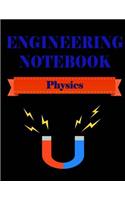 Engineering Notebook - Physic -: Quad Squared Graphing Paper 5 Squares Per Inch (Large 8.5x11 - 48 Sheets/96 Pages)
