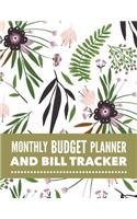 Monthly Budget Planner and Bill Tracker