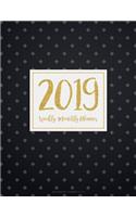2019 Monthly Planner 8.5 x 11